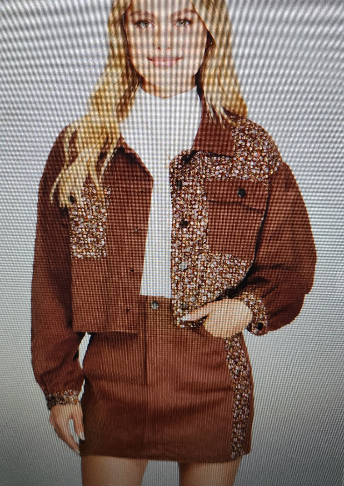 Curdoroy Crop Jacket